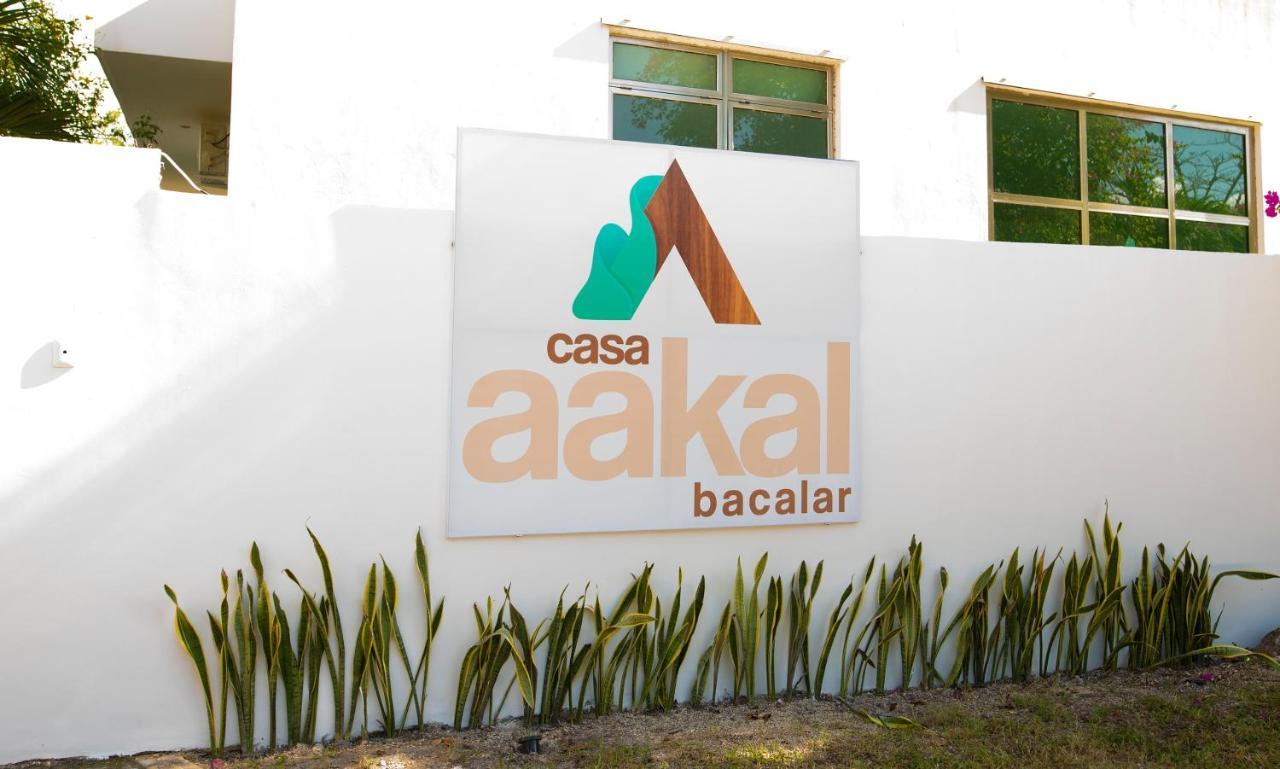 Casa Aakal Lagoon Front Bacalar Extérieur photo